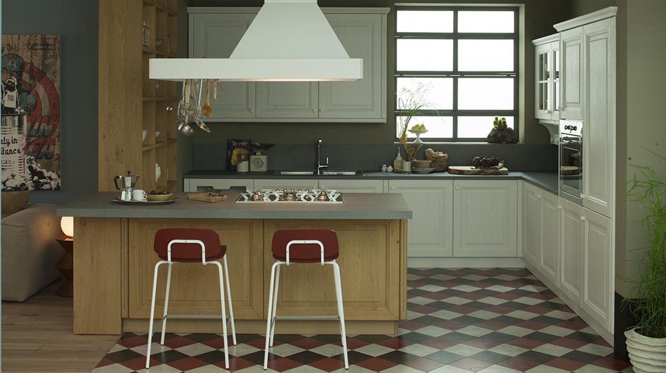 Cucina angolare modello Pavese Veneta Cucine 